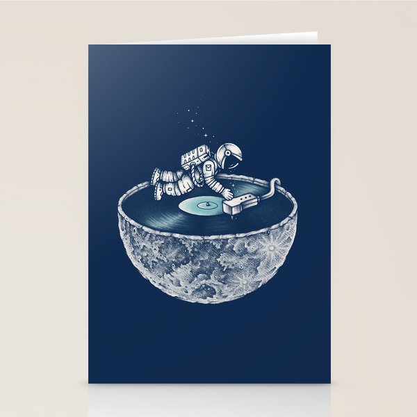 Space Tune Stationery Card Gallery Image 1