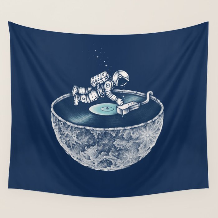 Space Tune Wall Tapestry Gallery Image 4