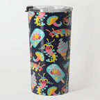 Jelly Polychaete worm - dark Travel Mug Gallery Image 3