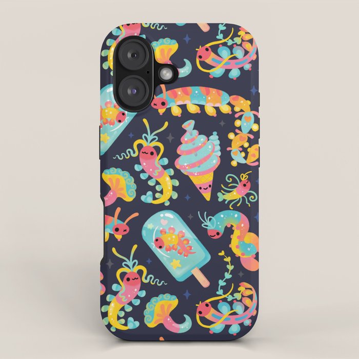 Jelly Polychaete worm - dark iPhone Case Gallery Image 1