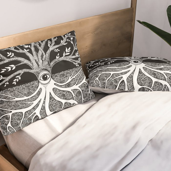 Druid Tree of Life Pillow Sham Gallery Image 2