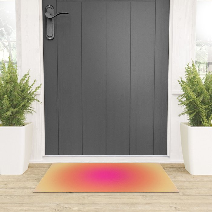 Gradient Sunset Welcome Mat Gallery Image 3