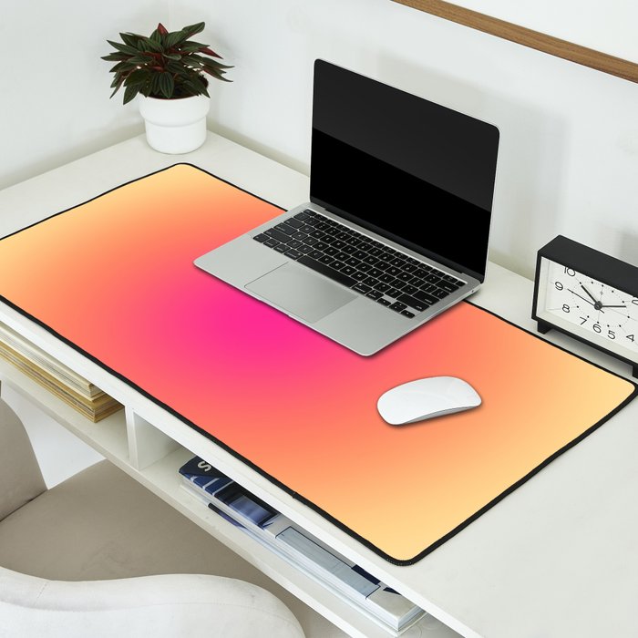 Gradient Sunset Desk Mat Gallery Image 2