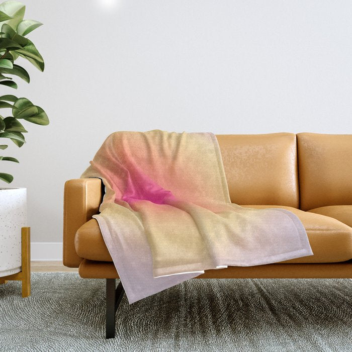 Gradient Sunset Throw Blanket Gallery Image 1