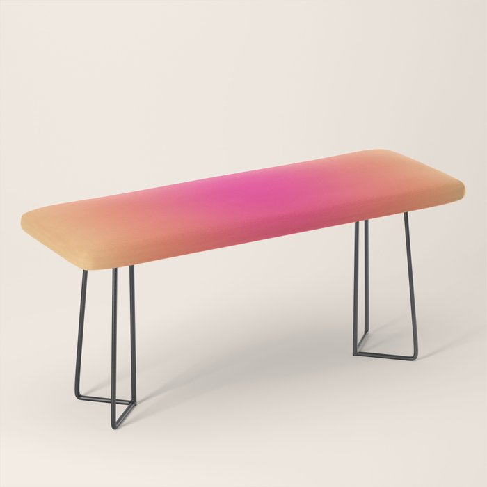 Gradient Sunset Bench Gallery Image 1