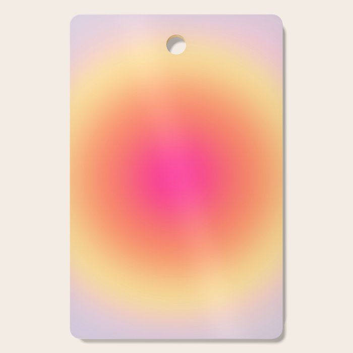 Gradient Sunset Cutting Board Gallery Image 1