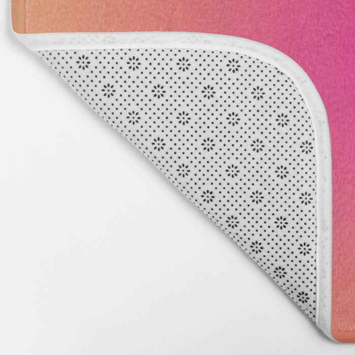 Gradient Sunset Bath Mat Gallery Image 2