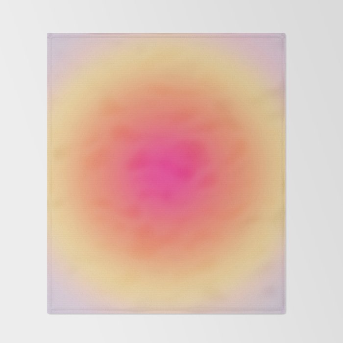 Gradient Sunset Throw Blanket Gallery Image 2