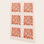 Nature Leaf Cutouts III: Terracotta Edition | Mid-Century Henri Matisse Series Wallpaper Gallery Image 2