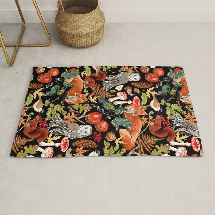 AUTUMN WOODLAND Rug Gallery Image 1