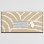 Abstract Stripes LXXXIII Desk Mat Gallery Image 1