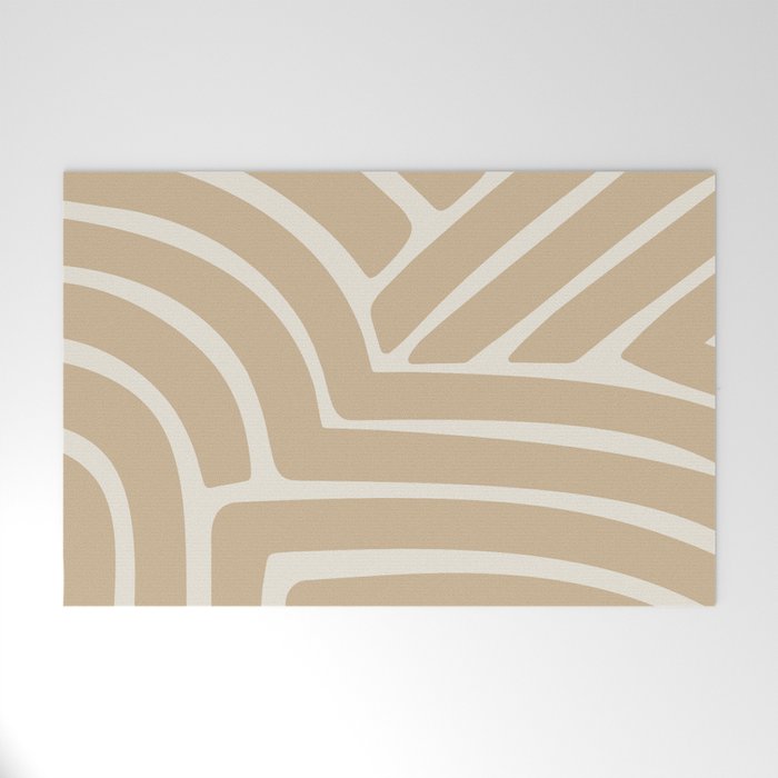 Abstract Stripes LXXXIII Welcome Mat Gallery Image 1