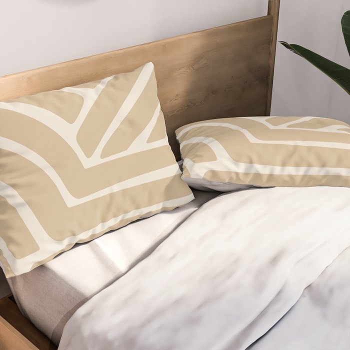 Abstract Stripes LXXXIII Pillow Sham Gallery Image 2