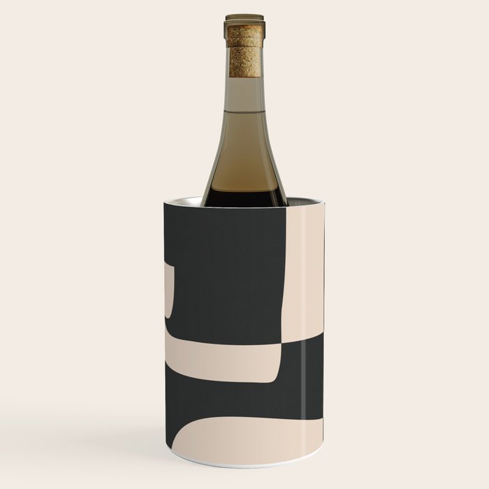 Modern Abstract Minimal Art 3 Wine Chiller Gallery Image 1