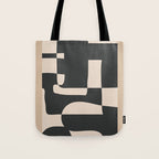 Modern Abstract Minimal Art 3 Tote Bag Gallery Image 1