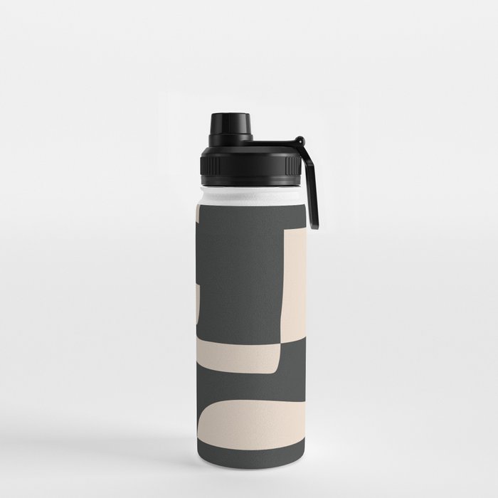 Modern Abstract Minimal Art 3 Water Bottle Gallery Image 2