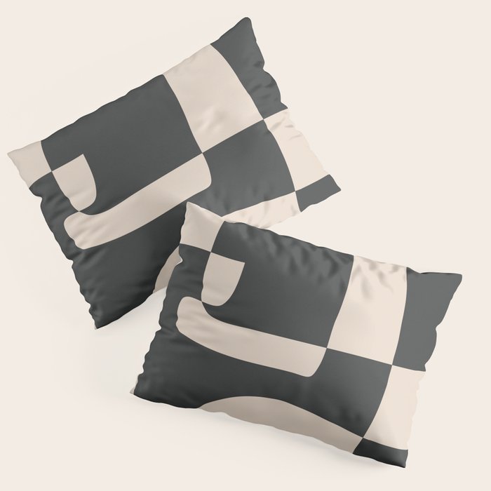 Modern Abstract Minimal Art 3 Pillow Sham Gallery Image 3