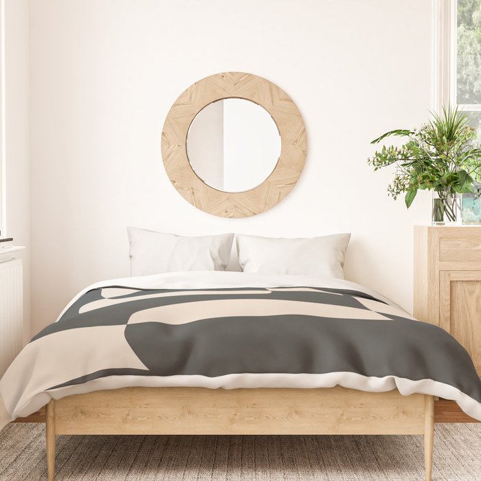 Modern Abstract Minimal Art 3 Duvet Cover Gallery Image 3