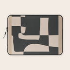 Modern Abstract Minimal Art 3 Laptop Sleeve Gallery Image 1