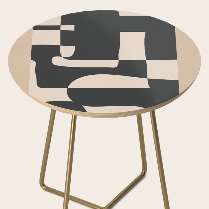 Modern Abstract Minimal Art 3 Side Table Gallery Image 2