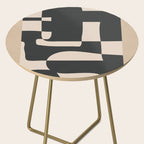 Modern Abstract Minimal Art 3 Side Table Gallery Image 2