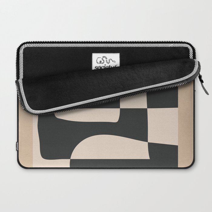 Modern Abstract Minimal Art 3 Laptop Sleeve Gallery Image 2