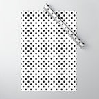 Black and white polka dots 1. Wrapping Paper Gallery Image 1
