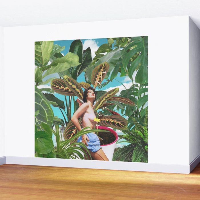 Plants are my real friends Wall Mural Gallery Image 2