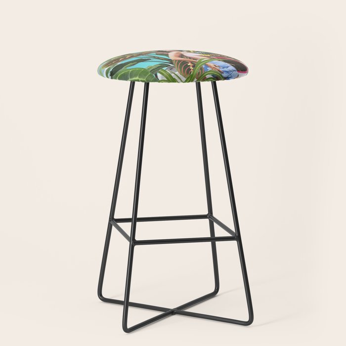 Plants are my real friends Stool Gallery Image 1