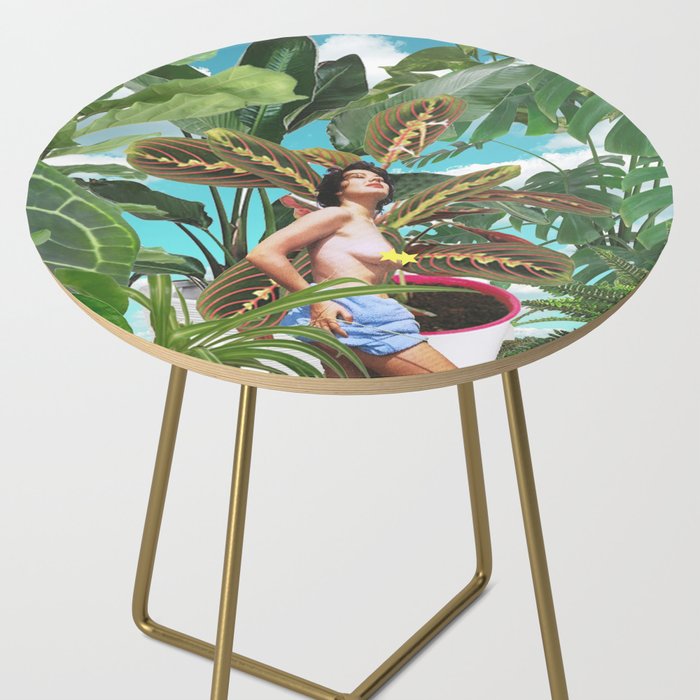 Plants are my real friends Side Table Gallery Image 2