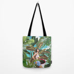 Plants are my real friends Tote Bag Gallery Image 2