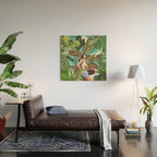 Plants are my real friends Wood Wall Art Gallery Image 2
