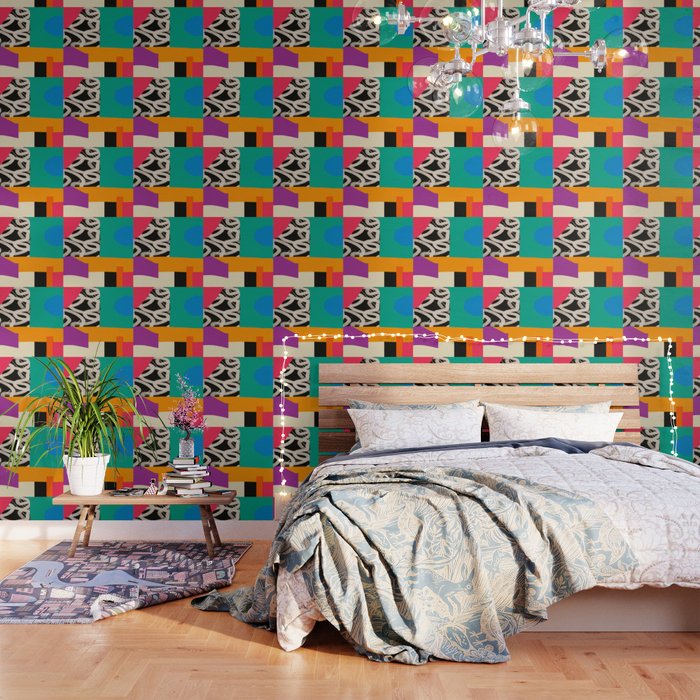 Mid Century Collage | PATTERN 07: The Retro Edition Wallpaper Gallery Image 1