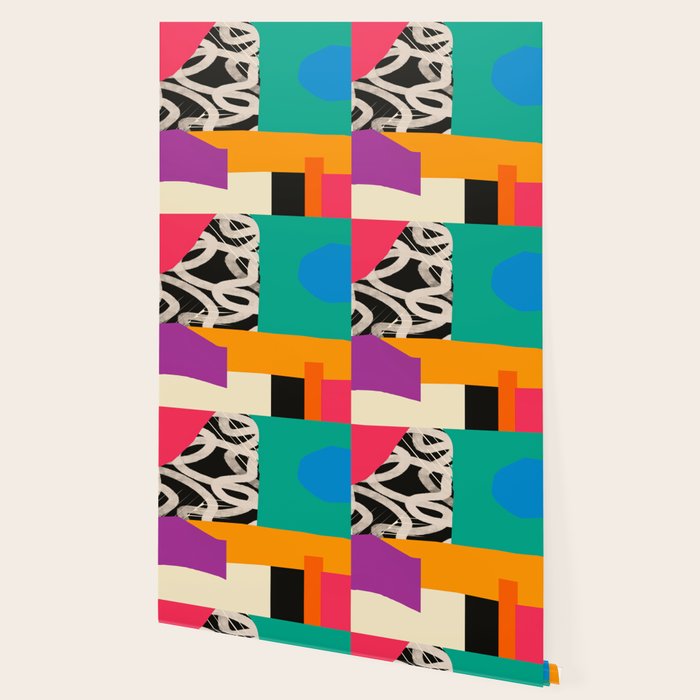 Mid Century Collage | PATTERN 07: The Retro Edition Wallpaper Gallery Image 2