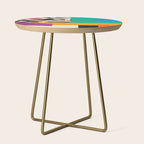 Mid Century Collage | PATTERN 07: The Retro Edition Side Table Gallery Image 1