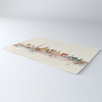 paris city skyline Rug Gallery Image 3