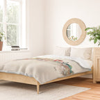 paris city skyline Duvet Cover Gallery Image 2