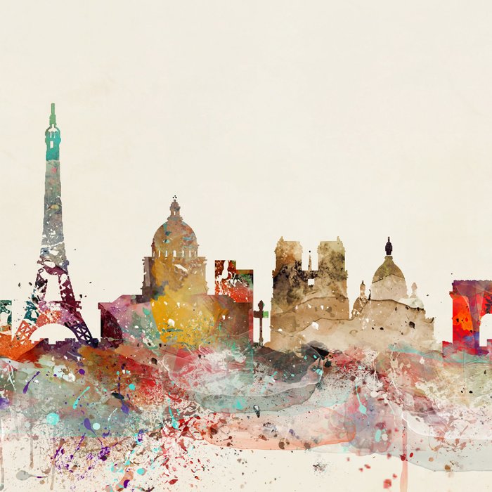 paris city skyline Coffee Mug Gallery Image 2