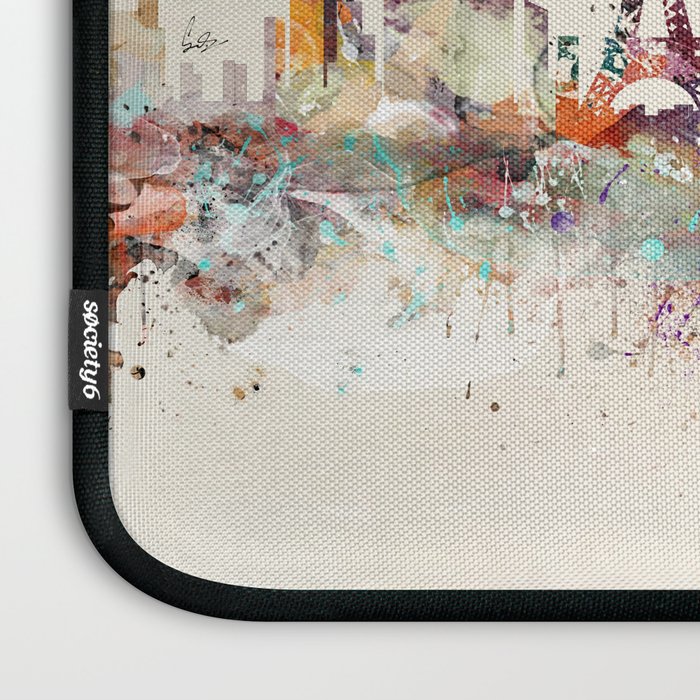 paris city skyline Laptop Sleeve Gallery Image 3