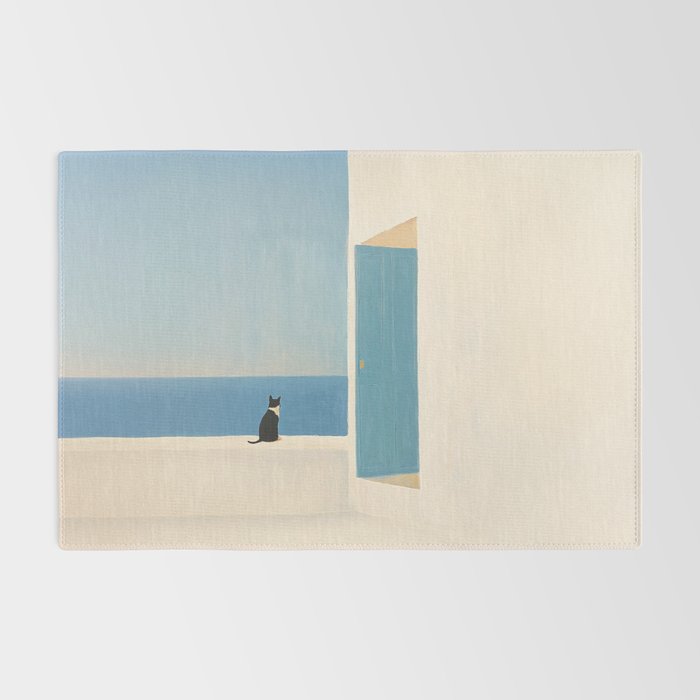Quiet Cat by the Sea Rug Gallery Image 2