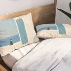 Quiet Cat by the Sea Pillow Sham Gallery Image 2