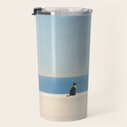 Quiet Cat by the Sea Travel Mug Gallery Image 3