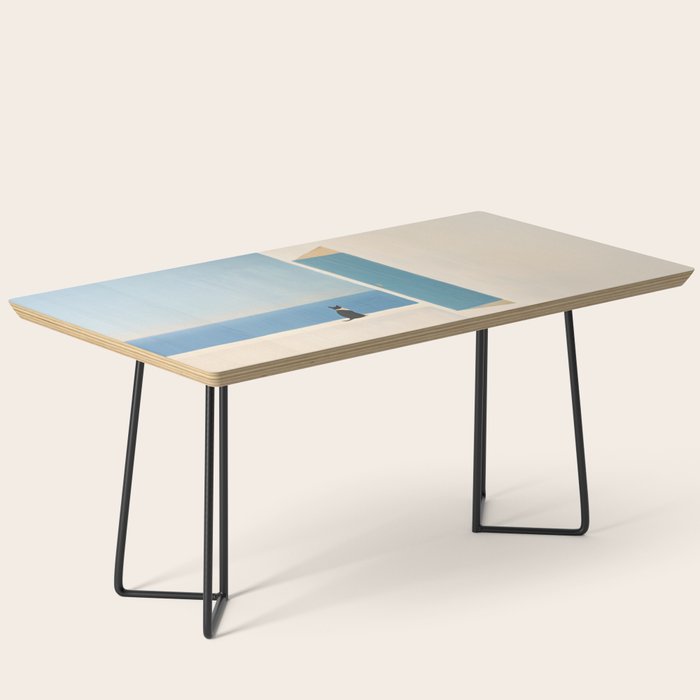 Quiet Cat by the Sea Coffee Table Gallery Image 1