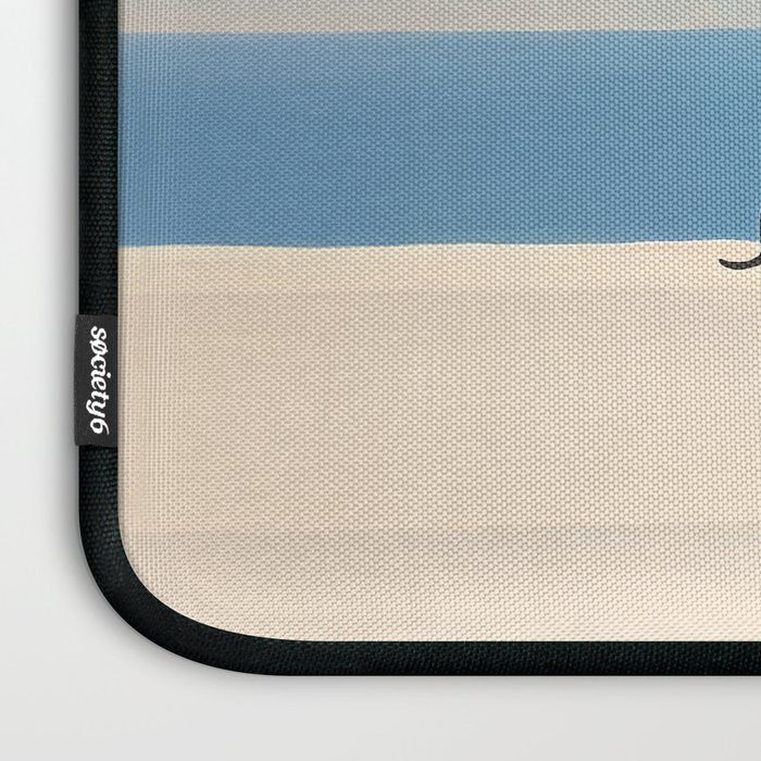 Quiet Cat by the Sea Laptop Sleeve Gallery Image 3