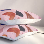Terrazzo Rosé Pillow Sham Gallery Image 3