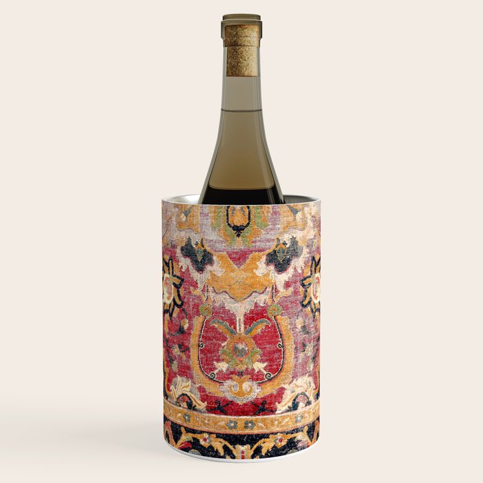 Esfahan Central Persian 17th Century Fragment Print Wine Chiller Gallery Image 1