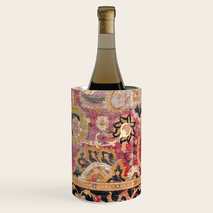 Esfahan Central Persian 17th Century Fragment Print Wine Chiller Gallery Image 2