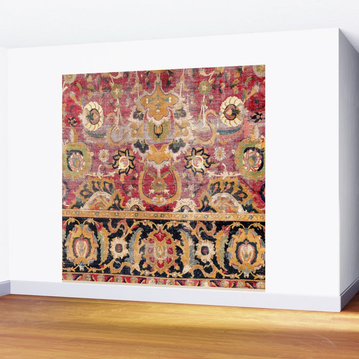 Esfahan Central Persian 17th Century Fragment Print Wall Mural Gallery Image 2