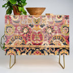 Esfahan Central Persian 17th Century Fragment Print Credenza Gallery Image 1