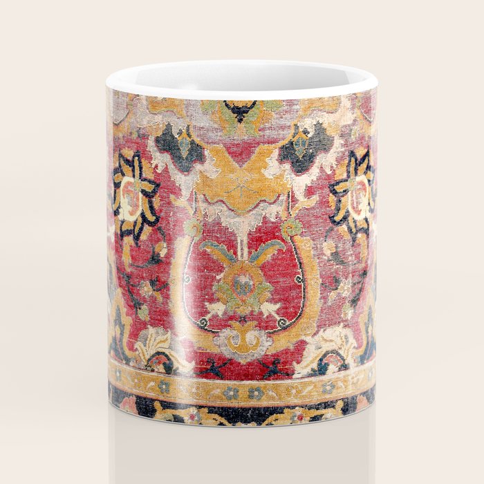 Esfahan Central Persian 17th Century Fragment Print Coffee Mug Gallery Image 4
